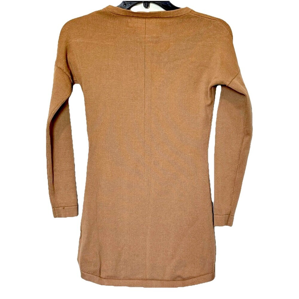 Bestow Women’s Crew Neck Sweater Mini Dress Size Small Cameo - Picture 2 of 5